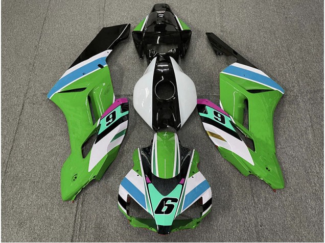Vert 6 04-05 Honda CBR1000RR Carénage Vert 6 04-05 Honda CBR1000RR Carénage