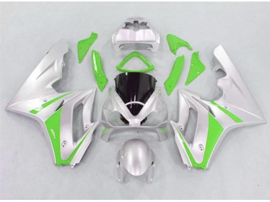 Vert & Argent 06-08 Triumph Daytona 675 Carénage