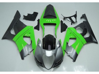 Vert Argent & Noir 03-04 Suzuki GSXR 1000 Carénage