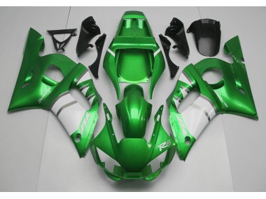Vert Blanc 98-02 Yamaha R6 Carénage