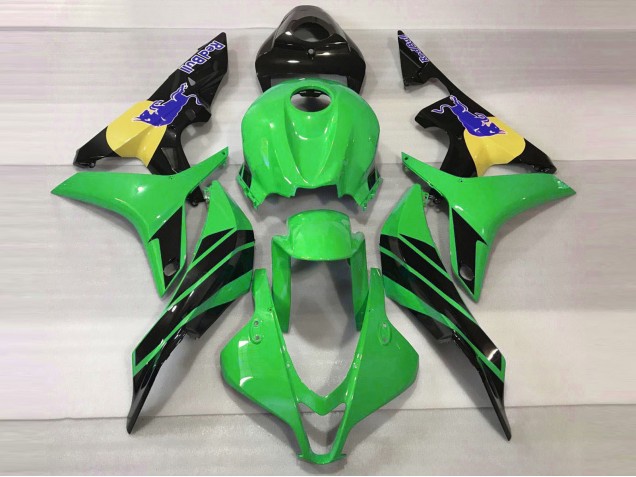 Vert & Bleu Taureau 07-08 Honda CBR600RR Carénage Vert & Bleu Taureau 07-08 Honda CBR600RR Carénage