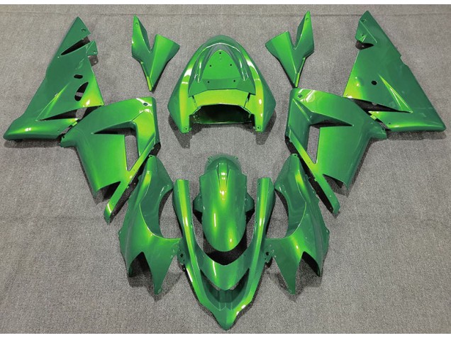 Vert Brillant 04-05 Kawasaki ZX10R Carénage Vert Brillant 04-05 Kawasaki ZX10R Carénage
