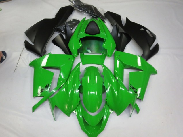 Vert Brillant 04-05 Kawasaki ZX10R Carénage Vert Brillant 04-05 Kawasaki ZX10R Carénage