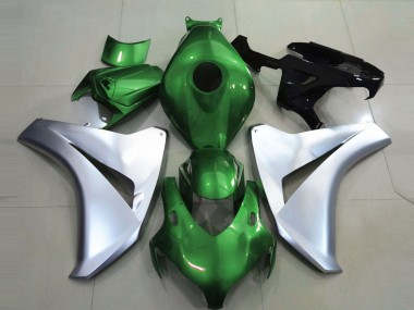 Vert Brillant & Argent 08-11 Honda CBR1000RR Carénage