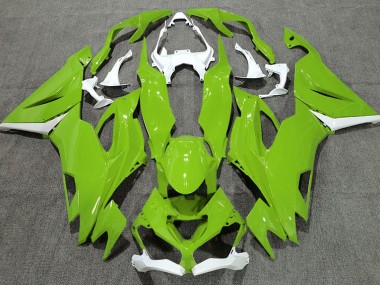 Vert Brillant & Blanc 19-23 Kawasaki ZX6R Carénage