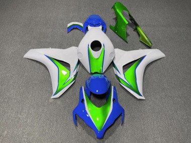 Vert Brillant & Bleu 08-11 Honda CBR1000RR Carénage