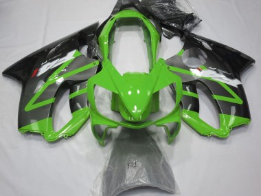 Vert Brillant & Gris 04-07 Honda CBR600 F4i Carénage