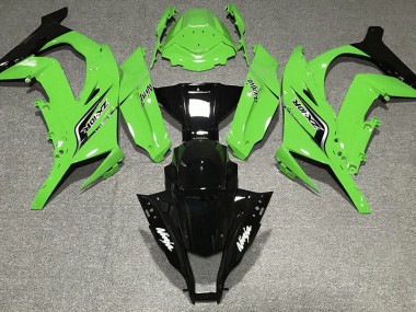 Vert Brillant & Logos 11-15 Kawasaki ZX10R Carénage