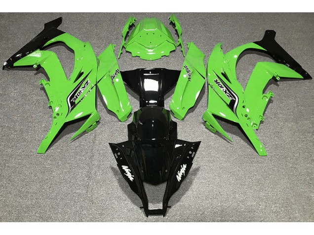 Vert Brillant & Logos 11-15 Kawasaki ZX10R Carénage Vert Brillant & Logos 11-15 Kawasaki ZX10R Carénage