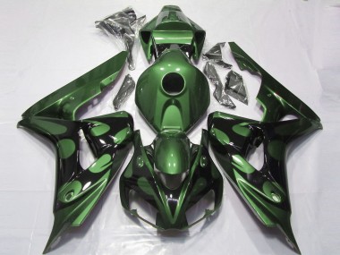 Vert Brillant & Noir 06-07 Honda CBR1000RR Carénage