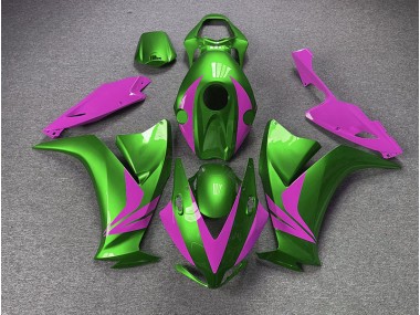 Vert Brillant & Rose 12-16 Honda CBR1000RR Carénage