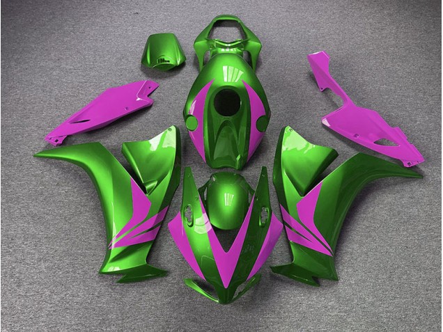 Vert Brillant & Rose 12-16 Honda CBR1000RR Carénage Vert Brillant & Rose 12-16 Honda CBR1000RR Carénage