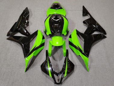 Vert Lime & Noir 07-08 Honda CBR600RR Carénage