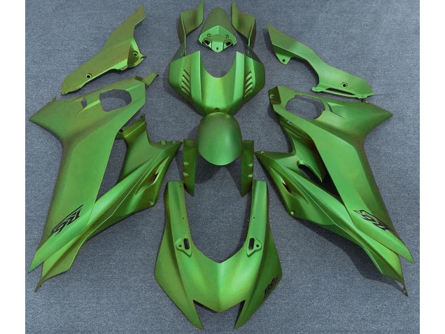 Vert Mat 17-21 Yamaha R6 Carénage Vert Mat 17-21 Yamaha R6 Carénage