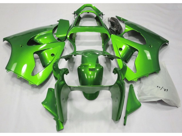 Vert Métallisé 00-02 Kawasaki ZX6R Carénage Vert Métallisé 00-02 Kawasaki ZX6R Carénage