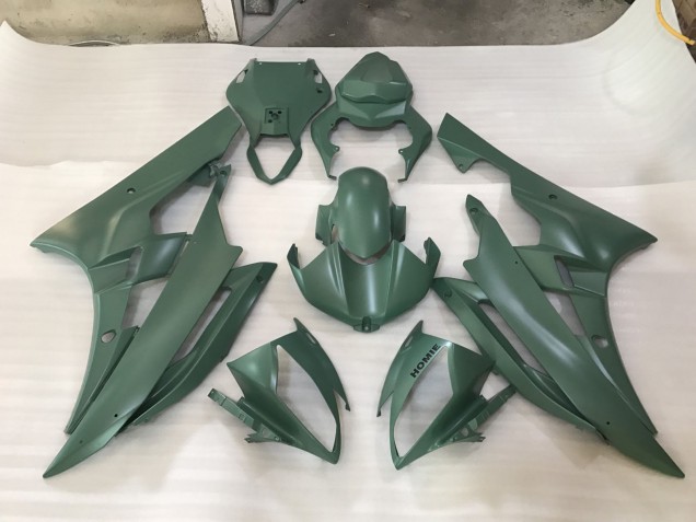 Vert Militaire 06-07 Yamaha R6 Carénage Vert Militaire 06-07 Yamaha R6 Carénage