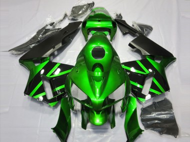 Vert & Noir 05-06 Honda CBR600RR Carénage