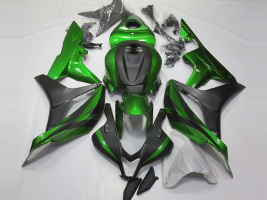 Vert & Noir Mat 07-08 Honda CBR600RR Carénage