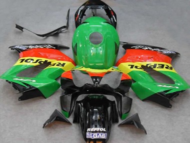 Vert Repsol 02-12 Honda VFR800 Carénage