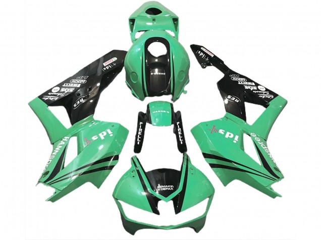 Vert Spécial & Logos 13-23 Honda CBR600RR Carénage Vert Spécial & Logos 13-23 Honda CBR600RR Carénage