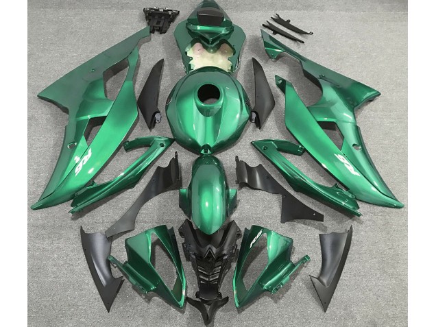 Vert Écume De Mer 08-16 Yamaha R6 Carénage