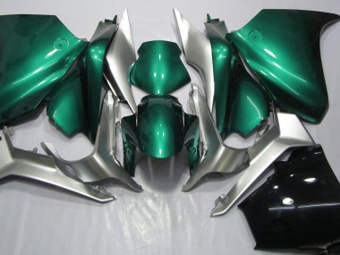 Vert Écume De Mer & Argent 10-13 Honda VFR1200 Carénage