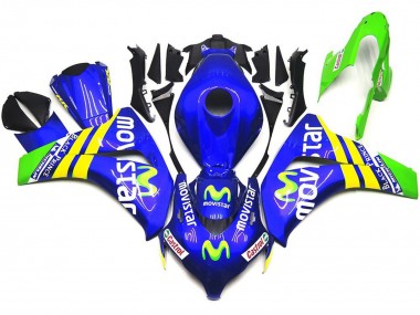 Vibrant Movistar 08-11 Honda CBR1000RR Carénage