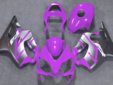 Violet & Argent Mat 01-03 Honda CBR600 F4i Carénage