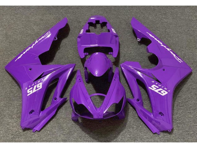 Violet Brillant 06-08 Triumph Daytona 675 Carénage Violet Brillant 06-08 Triumph Daytona 675 Carénage
