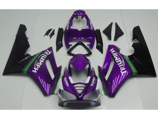 Violet Brillant 09-12 Triumph Daytona 675 Carénage Violet Brillant 09-12 Triumph Daytona 675 Carénage