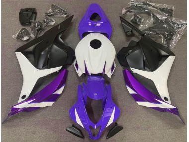 Violet Brillant Blanc & Violet 09-12 Honda CBR600RR Carénage