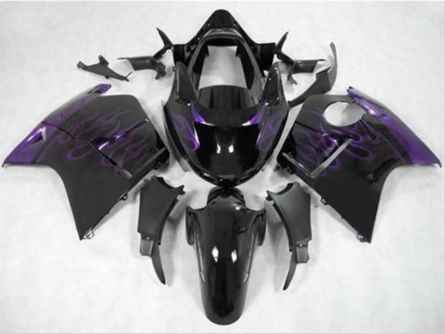 Violet Foncé Flamme 96-07 Honda CBR1100XX Carénage Violet Foncé Flamme 96-07 Honda CBR1100XX Carénage