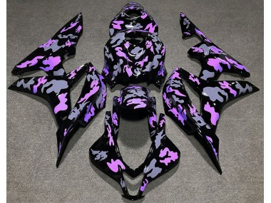 Violet & Gris Camouflage 07-08 Honda CBR600RR Carénage