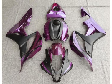 Violet & Noir Mat 07-08 Honda CBR600RR Carénage
