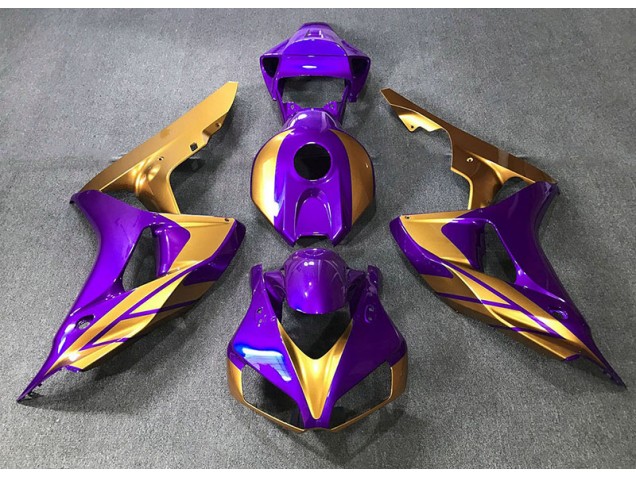 Violet & Or 06-07 Honda CBR1000RR Carénage Violet & Or 06-07 Honda CBR1000RR Carénage