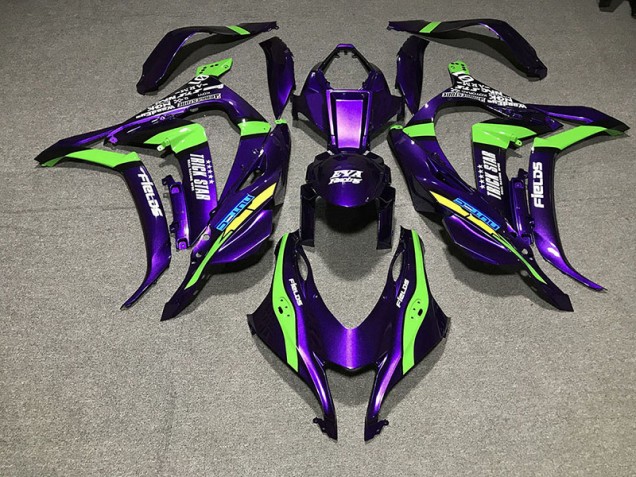 Violet Perle Trickstar 16-19 Kawasaki ZX10R Carénage Violet Perle Trickstar 16-19 Kawasaki ZX10R Carénage