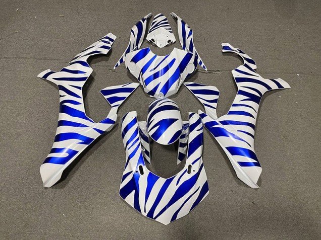 Zèbre Bleu 15-19 Yamaha R1 Carénage Zèbre Bleu 15-19 Yamaha R1 Carénage
