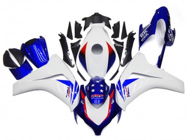 Étoile Bleue Vibrante 08-11 Honda CBR1000RR Carénage